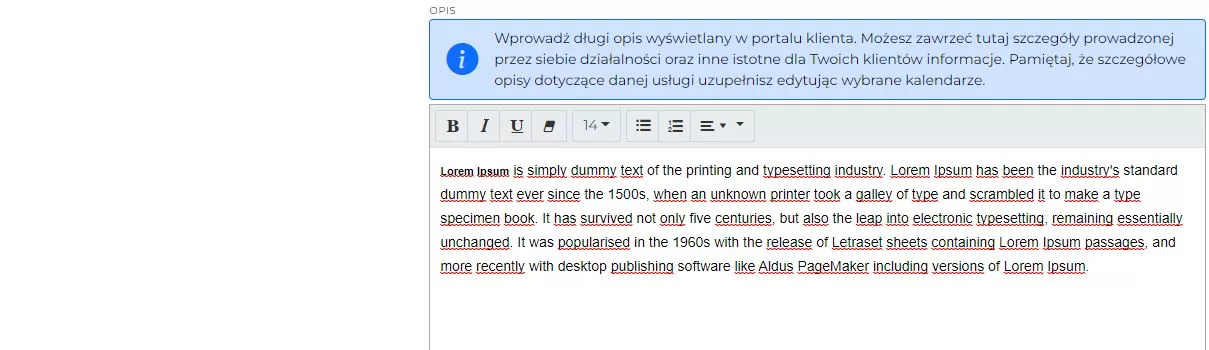 Wybór branży